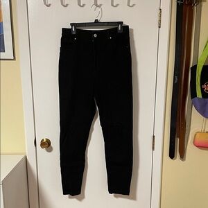 Cotton On Black Slim-Fit Trousers